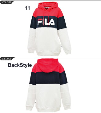 【全品P5倍★24時間限定★6月14日(日)0時〜】スウェット パーカー レディース フィラ FILA プルオーバーフーディ スエット トレーナー 女性 スポーツ カジュアル トップス スポカジ/FL3364