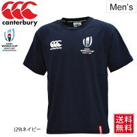 Tシャツ半袖メンズラグビーワールドカップラガーシャツカンタベリーcanterburyREN-GTEEレンジーRWCJAPAN公式マスコット/スポーツウェア男性用半袖シャツ応援グッズプリントTスポーツカジュアル紳士服日本大会トップスネイビー/VWD39451-29