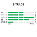 ソフトテニスガット ストリング ヨネックス YONEX S-TRACE（S-トレース）ストロークプレーヤー向け（後衛）コントロール重視 軟式テニス 日本製/SGST 2