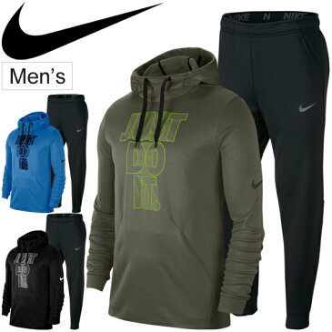 スウェット 上下セット メンズ ナイキ NIKE サーマ プルオーバーグラフィックパーカー テーパードパンツ 上下組 スポーツウェア 裏フリース スエットトレーナー 男性 セットアップ トレーニング ジム 普段使い 部屋着/BV3895-932256