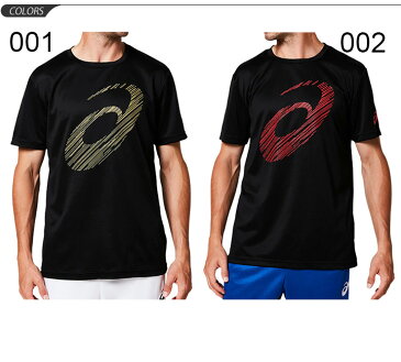 Tシャツ 半袖 メンズ アシックス asics ビッグロゴ ショートスリーブトップ スポーツウェア ランニング トレーニング 陸上 男性用 半袖シャツ ロゴT 部活 カジュアル 普段着 クラブ 吸汗速乾 トップス/2031A669