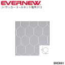 送料無料 ジュニアサッカーゴールネットJ113 亀甲タイプ 2枚1組 エバニュー EVERNEW サッカー用品 設備 備品 体育用品 日本製/EKD851【取寄...
