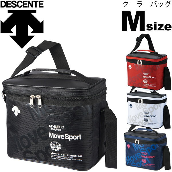 保冷バッグ クーラーバッグ Mサイズ デサント DESCENTE MoveSport 500mlペットボトル6本収納可/スポーツ 部活 試合 練習 運動会 レジャー キャンプ アウトドア/DMAPJA43