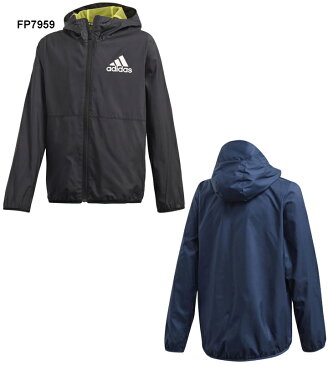 ウインドブレーカー キッズ アウター 男の子 女の子 ジュニア 子ども アディダス adidas B MH ウィンドジャケット 裏メッシュ フルジップ パーカー/子供服 130-160cm スポーツウェア ウィンドブレイカー 運動 普段使い 上着/GSV87【a20Qpd】