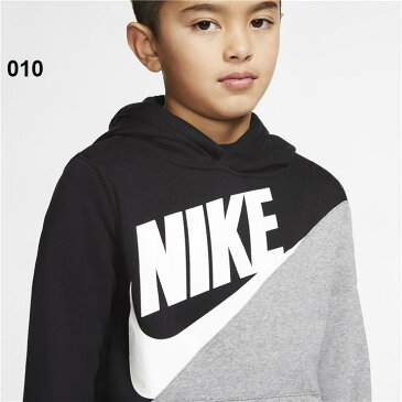 スウェット パーカー キッズ ジュニア /ナイキ NIKE YTH コア アンプリファイ プルオーバー/スポーツ カジュアル 男の子 女の子 スエット ビッグロゴ おしゃれ トップス/CJ7870-010