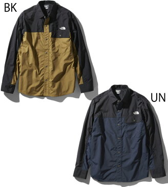 長袖シャツ メンズ レディース ノースフェイス THE NORTH FACE L/Sヌプシシャツ/アウトドアウェア ナイロン UVカット はっ水 キャンプ カジュアル 男女兼用 トップス/NR11961