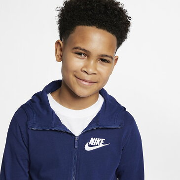 スウェット パーカ キッズ ジュニア 女の子 男の子 子ども/ナイキ NIKE YTH フルジップフーディ スエット スポーツウェア 子供服 130-160cm 女児 男児 カジュアル/AA6628-478