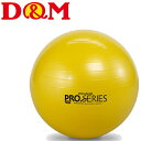 エクササイズボール セラバンド バランスボール/D&M ディー&エム プロシリーズ 黄 イエロー/宅トレ 体幹 筋トレ フィットネス トレーニング シェイプアップ リハビリ Thera-Band/DMS-SDS45【取寄】【返品不可】(4)