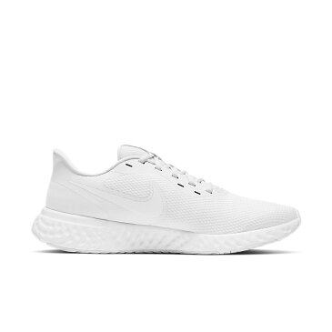ランニングシューズメンズスニーカーナイキNIKEレボリューション5スポーツシューズ男性用白靴オールホワイトジョギングトレーニングウォーキングREVOLUTION5通学靴学生運動靴くつ/BQ3204-103