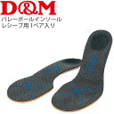 D&M ディー&エム ninjaX ニンジャクロス バレーボール インソール レシーブ用(1ペア入り)/バレーボール専用ギア 中敷き 日本製/NJX-VBRIS【取寄】(4)