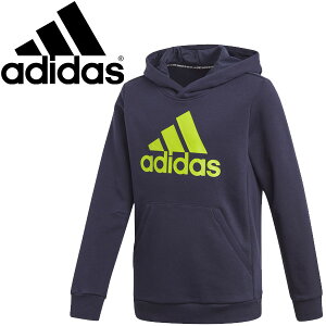 スウェットシャツ キッズ プルオーバー ジュニア 男の子 子供服/アディダス adidas B MH BOS PO/スポーツ カジュアル ウェア 裏毛 スエット ボーイズ パーカー トレーナー 濃紺 ネイビー系 トップス/FTM64-GK3199【a20Qpd】