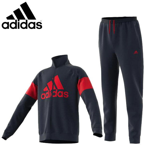 キッズ ジャージ 上下セット 男の子 ジュニア 子供服/アディダス ADIDAS B トラックスーツ BOS/スポーツウェア 130-160cm ジャケット ロングパンツ 上下組 セットアップ 濃紺 ビッグロゴ/FTN24-GE0717