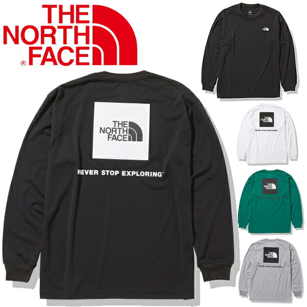 Tシャツ 長袖 メンズ ノースフェイス THE NORTH FACE S S Back Square ...