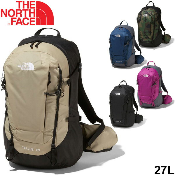 リュックサック バックパック バッグ メンズ レディース ノースフェイス THE NORTH FACE テルス25 レインカバー付 アウトドア ザック デイパック トレッキング 旅行 タウンユース 鞄 かばん NM61811のサムネイル