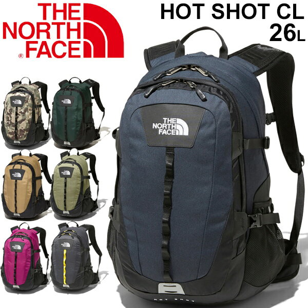 バックパック リュック メンズ レディース バッグ ノースフェイス THE NORTH FACE ホットショット クラシック 26リットル/デイパック 多機能 アウトドア タウンユース 通勤 普段使い 男女兼用 鞄 かばん/NM72006-