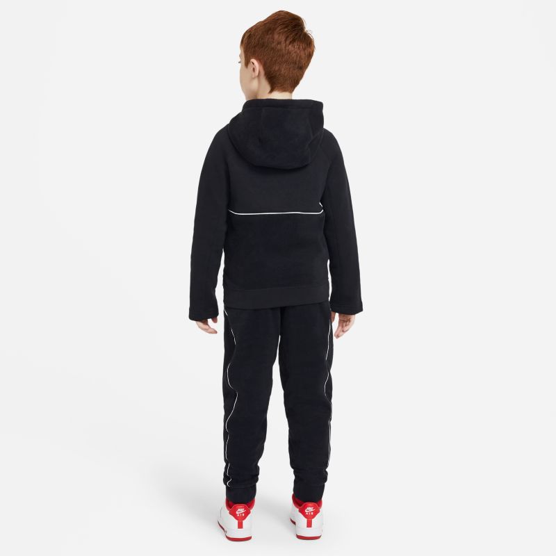 送料無料 キッズ フリース 上下セット ジュニア 子供服 130-160cm/ナイキ NIKE YTH WZ トラックスーツ/スポーツウェア 男の子 女の子 セットアップ 運動 普段使い/CU8932-010