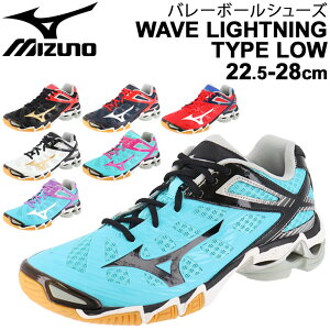 バレーボールシューズ メンズ レディース 当店オリジナルカラー/ミズノ Mizuno WAVE LIGHTNING TYPE LOW 限定 ウエーブライトニング 22.5-28cm/ローカット ひも靴 競技 スポーツ バレーシューズ 練習 部活 試合 くつ/V1GX200000-AP【RKap】