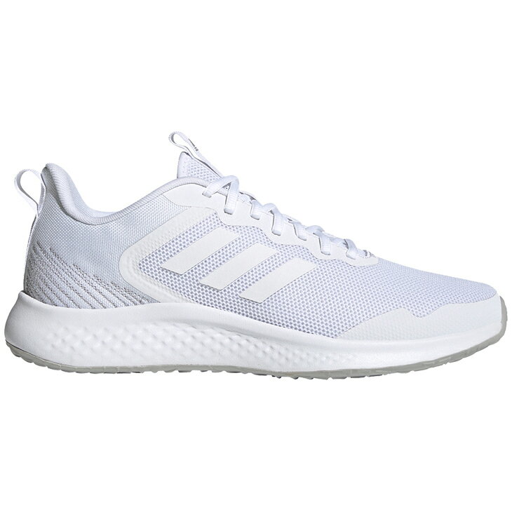 【全品P5倍★5月5日限定】ランニングシューズ メンズ アディダス adidas FLUIDSTREET/ローカット 白 ホワイト スニーカー KYT40 ジョギング 男性 スポーツシューズ 運動靴 くつ/FY8452