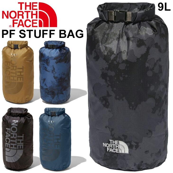 【P最大7倍★10月10日限定】ナイロンバッグ 9L ロール式 ノースフェイス THE NORTH FACE ピーエフスタッフバッグ/アウトドア スポーツ ジム 旅行 シューズ ランドリー 小物 収納 ロゴ PF Stuff Bag 鞄/NM61726