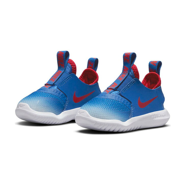 ベビーシューズ キッズ スニーカー スリッポン 12.0-16.0cm 子供靴/ナイキ NIKE フレックス ランナーTD /スポーティ カジュアル 青 ブルー 男の子 女の子 FLEX RUNNER TD 運動 靴 くつ/AT4665-408