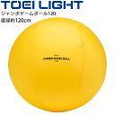 送料無料 ジャンボゲームボール120 直径約120cm トーエイライト TOEILIGHT ボールゲーム ボール運動 体育用品 学校教育品 用具 レクリエーションスポーツ/B-2886【取寄】