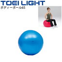 送料無料 ボディーボール65 トーエイライト TOEI LIGHT 直径約65cm バランスボール フィットネス エクササイズ用品 体つくり 用具 グッズ 器具/H-7262【取寄】