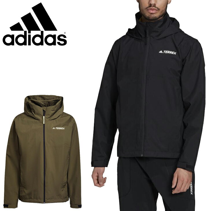 【全P5倍★6月11日1:59迄】送料無料 レインジャケット メンズ アウター アディダス adidas TERREX テレックス MT RR Jacket/防水 アウトドアウェア トレッキング 男性 普段使い ジャンバー 上着/29595【a20Qpd】