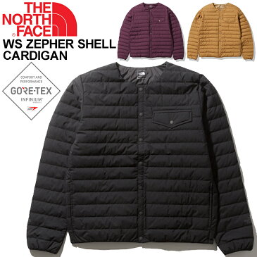 ダウンジャケット ノーカラー メンズ ノースフェイス THE NORTH FACE ウインドストッパーゼファーシェルカーディガン/防寒着 ゴアテックス GORE-TEX アウトドアウェア 男性 タウンユース 上着 羽織り/ND91962