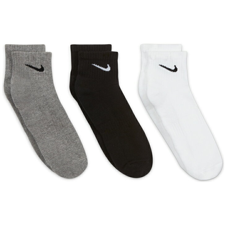 ナイキ 靴下 3足組 21-29.0cm NIKE 3P エブリデイ クッションク ウォーターソック...