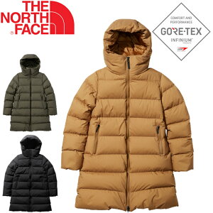 ダウンコート GORE-TEX レディース/ノースフェイス THE NORTH FACE ウィンドストッパーダウンシェル/アウトドア アウター 防風 撥水 防寒 高機能 タウン 女性 シンプル ゴアテックス/NDW91964【ギフト不可】