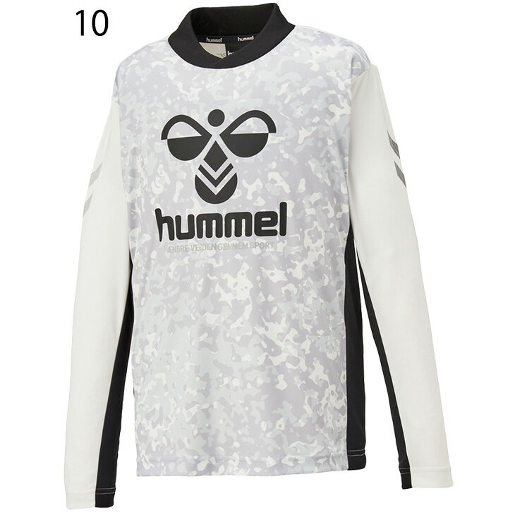 ジュニア 長袖シャツ キッズ 130-160cm 子供服 ヒュンメル hummel プリアモーレ L/Sプラクティスシャツ/サッカー スポーツウェア 練習 子ども ビッグロゴ プラシャツ トップス/HJP7126ネット通販 サッカー 用品 セール