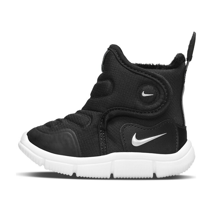 【全品P5倍★11月10日限定】ベビー ウィンターブーツ キッズシューズ 13-16cm 子供靴/ナイキ NIKE ノーヴィス ブーツ TD/子ども 幼児 防寒 保温 黒 ブラック 男の子 女の子 冬 くつ/AV8338-005