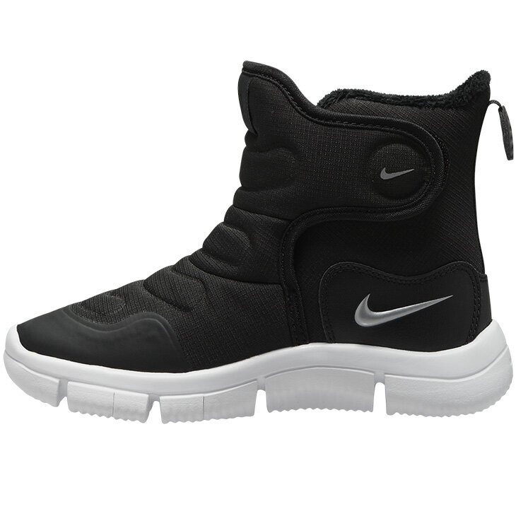 送料無料 キッズ ウィンターブーツ ジュニアシューズ 16.5-22.0cm 子供靴/ナイキ NIKE ノーヴィス ブーツ PS/子ども 防寒 保温 黒 ブラック 男の子 女の子 冬 くつ/AV8339-005