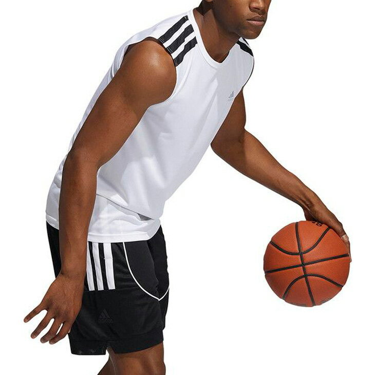 アディダス adidas メンズ バスケタンクトップ タンクトップ ノースリーブ Tシャツ ALL WRLD 【54%OFF!】 2.0  バスケットボール スリーブレス SL スポーツウェア トップス IUK42 男性用