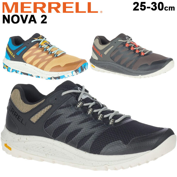 トレイルランニングシューズ メンズ メレル MERRELL ノバ2 NOVA 2/ローカット トレラ ...
