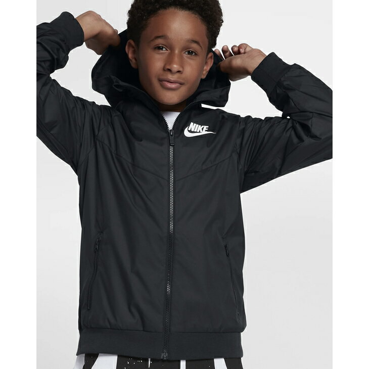 送料無料 ジュニア ウィンドブレーカー ウインドブレーカー キッズ 130-160cm 子供服/ナイキ NIKE B NSW WR JKT HD スポーツウェア ウィンドランナー/スポーツウェア 男の子 女の子 子ども ア…