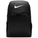 送料無料 ナイキ リュックサック 約30L バッグ メンズ レディース 鞄 NIKE ブラジリア XL バックパック 9.5/デイパック 大容量 スポーツ ジム カジュアル 黒 ブラック シンプル 通勤通学 かばん/DM3975-010