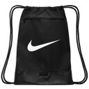 ナイキ ナップサック ジムサック 18L バッグ NIKE ブラジリア ドローストリング 9.5 スポーツバッグ リュック サブバッグ 黒 ブラック 鞄 かばん/DM3978-010