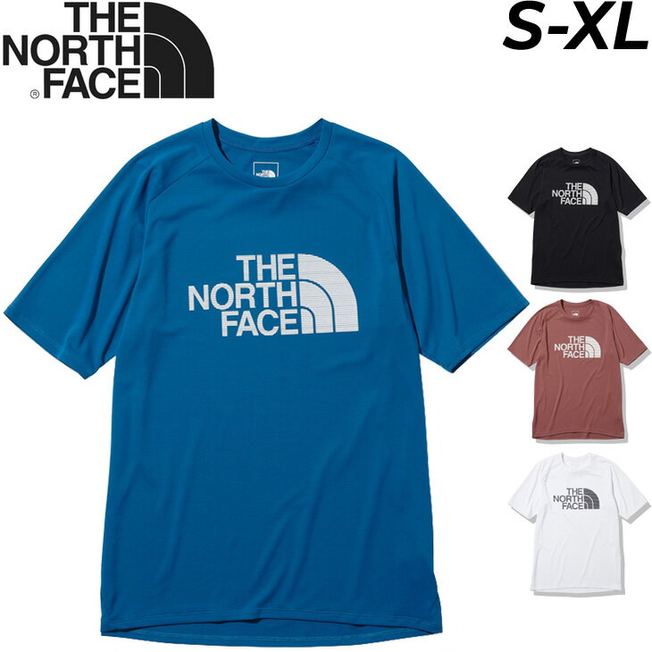 送料無料 半袖 Tシャツ メンズ/ノースフェイス THE NORTH FACE GTDロゴクルー/ランニングウェア マラソン トレラン 男性 UVカット 吸汗速乾 スポーツ アウトドア ウェア トップス/NT12276