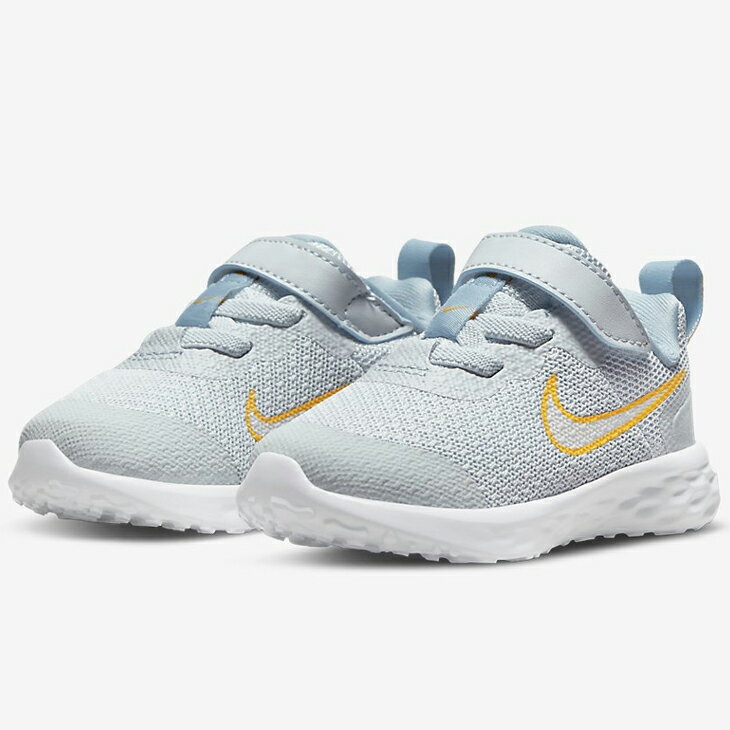 ベビー スニーカー キッズシューズ 12-16.0cm 子供靴 キッズスニーカー/ナイキ NIKE レボリューション 6 NN TDV/赤ちゃん 子ども 男の子 女の子 メッシュ スポーツカジュアル 幼児 運動靴 くつ/DD1094-409のサムネイル