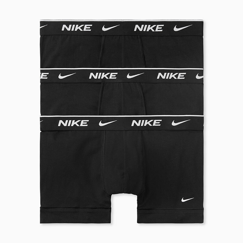 送料無料 ナイキ メンズ トランクス 3枚組 USサイズ NIKE TRUNK 3PK アンダーウェア インナー 男性 ブラック 黒 ボクサーパンツ 下着/KE1008-UB1【返品不可】のサムネイル
