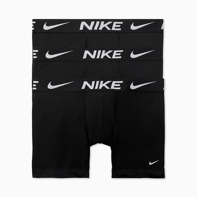 送料無料 ボクサーパンツ 3枚組 ナイキ メンズ USサイズ NIKE BOXER BRIEF 3PK ボクサーブリーフ アンダーウェア インナー 男性 下着 ブラック 黒/KE1157-UB1【返品不可】