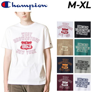 半袖 Tシャツ メンズ チャンピオン Champion プリントT スポーツカジュアル ウェア 男性 カレッジ アメカジ トップス /C3-V345