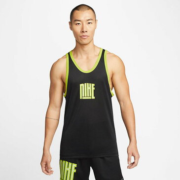 送料無料 ナイキ タンクトップ ハーフパンツ 上下 メンズ セットアップ NIKE Dri-FIT バスケットボール スポーツウェア 練習 男性 バスケシャツ バスパン 上下組 ブラック 黒/DH7137-DH7165-010