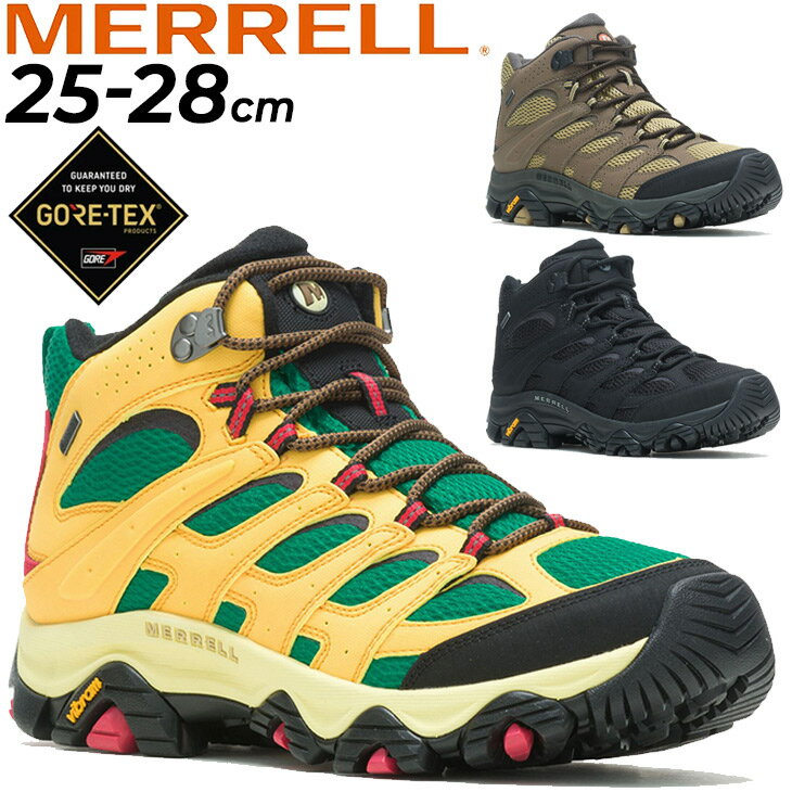 送料無料 アウトドアシューズ 防水 メンズ スニーカー メレル MERRELL モアブ 3 シンセテ