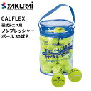 送料無料 硬式テニスボール 30球入 SAKURAI CALFLEX カルフレックス 一般向け ノンプレッシャーボール 練習 テニス用品 サクライ貿易 LB-30【取寄【返品不可【ギフト不可