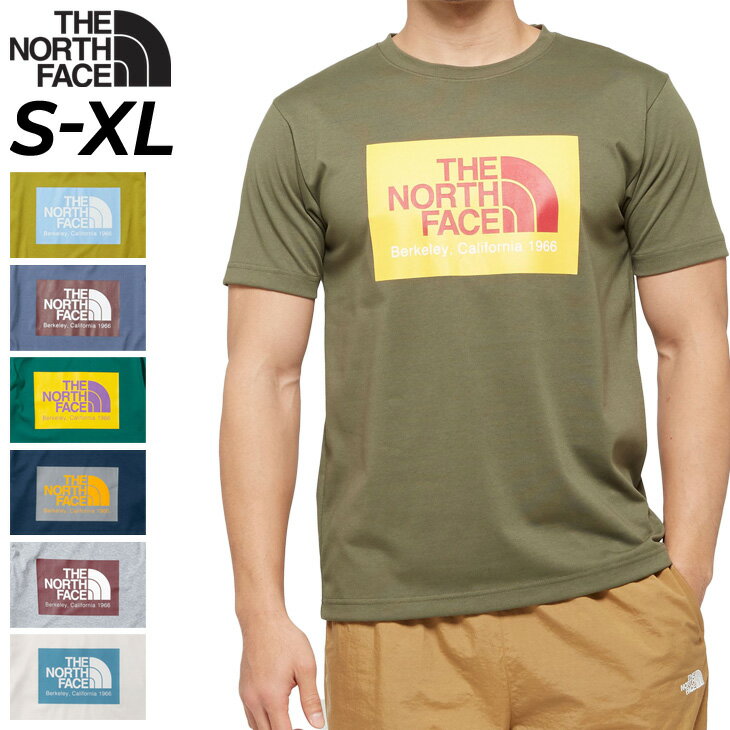 Tシャツ 半袖 メンズ ノースフェイス THE NORTH FACE カリフォルニアロゴティー/アウトドア カジュアル ウェア 速乾 プリントT クルーネック 半袖シャツ トップス/NT32155のサムネイル