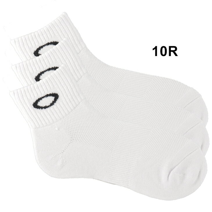 靴下 3足組 メンズ オークリー OAKLEY 3P SOCKS ソックス 3足セット オールスポーツ 普段使い 男性 くつした/93238JP 3