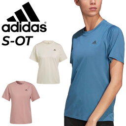 アディダス 半袖 Tシャツ レディース アディダス adidas ランニング ジム ジョギング マラソン スポーツウェア トレーニング フィットネス 女性 トップス/TM576【a20Qpd】