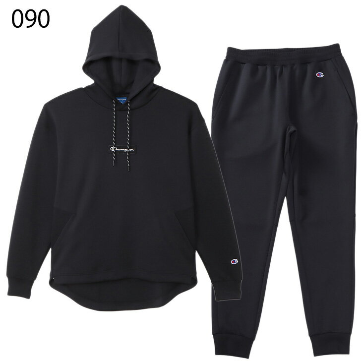 送料無料 スウェット 上下 メンズ チャンピオン Champion プルオーバーパーカー ロングパンツ セットアップ/スポーツウェア トレーニング 男性 スエット デイリー 秋冬 上下組/C3-WS104-C3-WS203